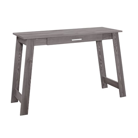 Monarch Specialties Computer Desk, Home Office, Laptop, Storage Drawers, Work, Laminate, Grey, Contemporary, Modern I 7192